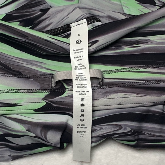 NWT Lululemon Base Pace HR 8”Short,Size-0 - Picture 2 of 8